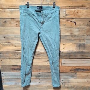 GAP Women's Skinny Jeans in Green Cute Cheap Size 10